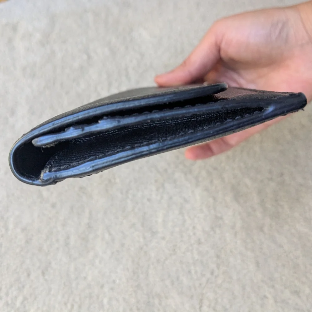 Coach Black Leather Wallet